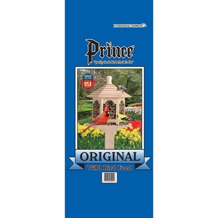 PRINCE WILD BIRD SEED 10 lbs Original Wild Bird Feed Blue Bag, Blue PR395908